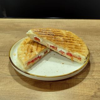 Toast with White Cheese