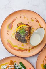 Горбуша со сливочным соусом