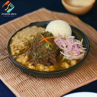 Seco de Carne con Frejoles