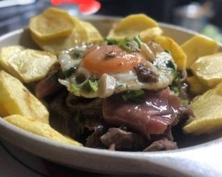 Bife à Portuguesa