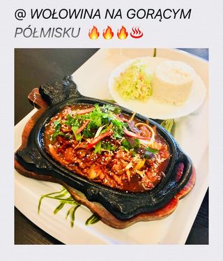 Wołowina na gorącym półmisku