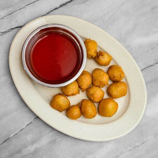 96. Cerdo Rebozada Con Salsa Agridulce