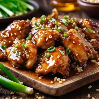 Honey Garlic Sesame Chicken