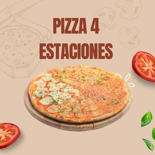 Pizza cuatro estaciones (28 cm.)