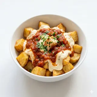 Ración De Patatas Bravas