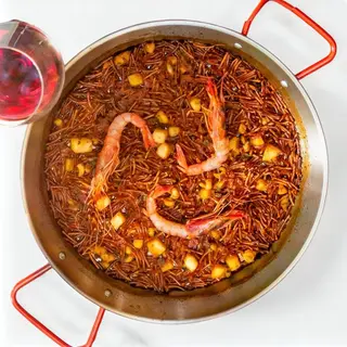 Fideuá Marinera De Pescado Y Marisco  (2 personas)