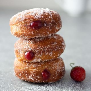 Strawberry Jam Doughnut