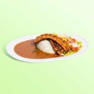 Arroz Con Menestra Y Costilla