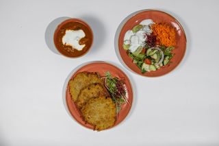 Zestaw: Placki Ziemniaczane po Węgiersku