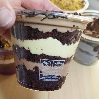 Vaso 270Ml Chocolate Negro y Maracuyá