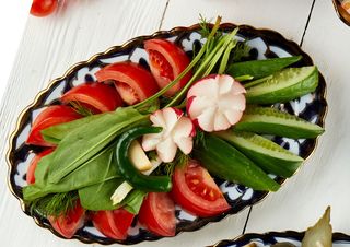 ბოსტნეულის სალათი