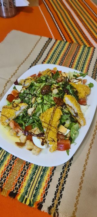 "Цезар "с рибни филета 