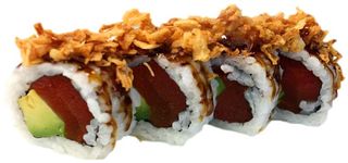 91. Uramaki Tonyina Amb Alvocat I Ceba Fregida (8 Uds.)