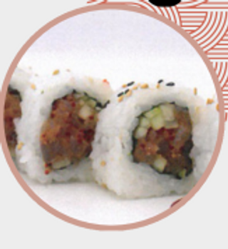 Ura spicy tonno - 8 pezzi