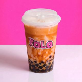 Карамельний Bubble Tea
