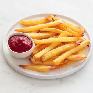 Patatas Fritas Con Salsa