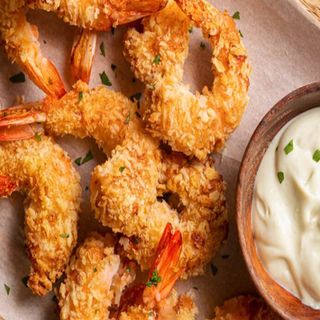 Gambas rebozadas (10 uds.)