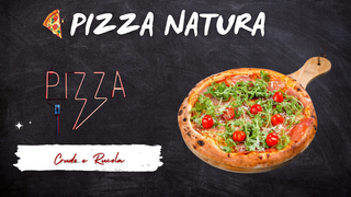 30 CM Pizza Crudo e Rucola