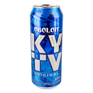 Пиво Оболонь Kyiv Original світле з/б (0,5л)