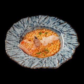 Risotto alla crema di scampi