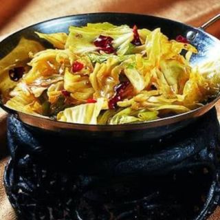 Cavolo saltato in scodella