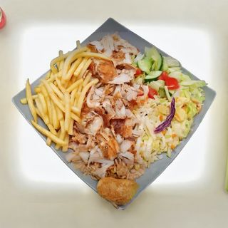 Zestaw Kebab z samym mięsem