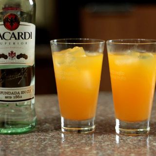 Bacardi and orange juice