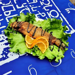 კალმახი შემწვარი