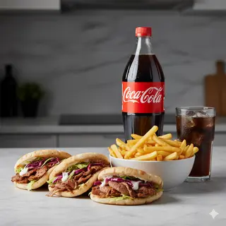 Oferta 4 (3 Kebabs)