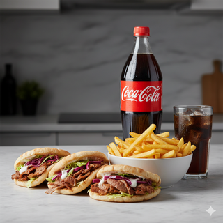 Oferta 4 (3 Kebabs)