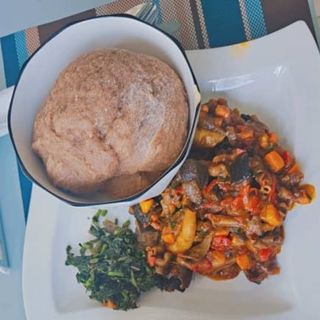 Dry fry offals/tripe abit wet