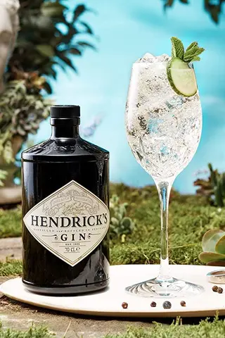 Gin tonic - gin hendrick's
