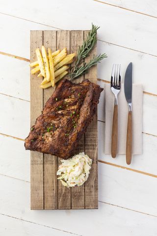 Apple Cider BBQ Ribs