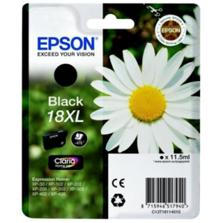 Cartucho De Tinta Epson 18Xl Negro
