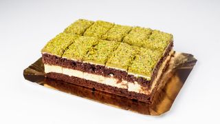 Mini prajituri cu fistic