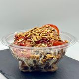 Fatteh vegano di melanzane