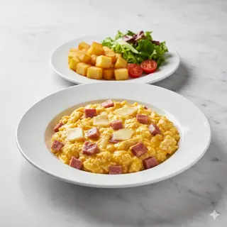 Revuelto De Jamón Y Tetilla