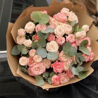 სპრეი ვარდი და ევკალიპტი