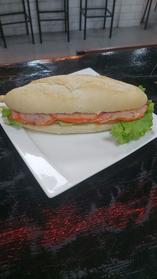 Bocadillo de pollo