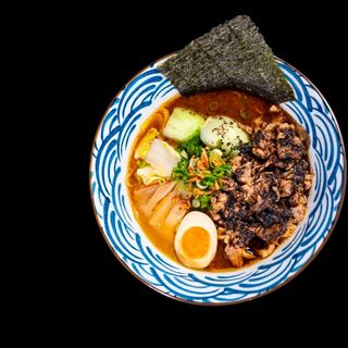 R14. Black Garlic Miso Ramen