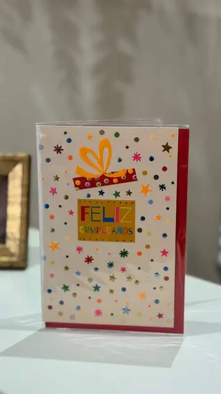 Tarjeta Feliz Cumpleaños II