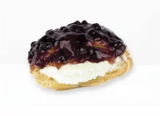 Éclair Frutos Vermelhos