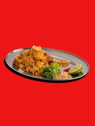 Pad thai vegetariano