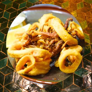 Calamars frit , sauce tartare