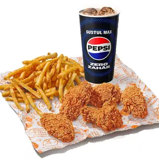 5 pc. Classic Wings Large Meal