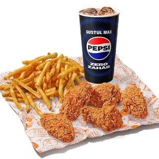 5 pc. Classic Wings Large Meal