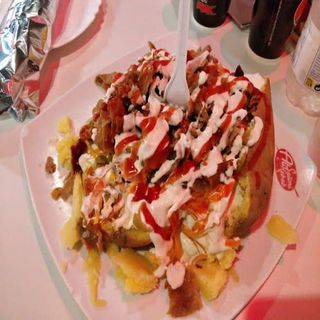 Patata Asada Con Refresco