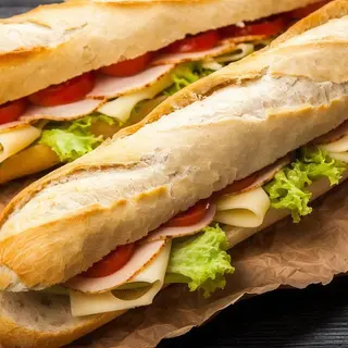Bocadillio vegital de pollo