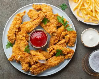 Tiras de pollo (10 uds.)