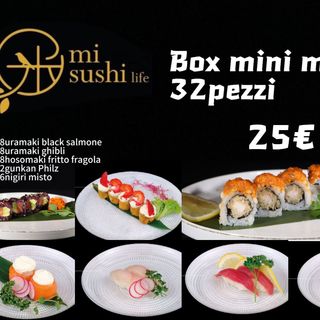 Box mini misto 32pz sushi